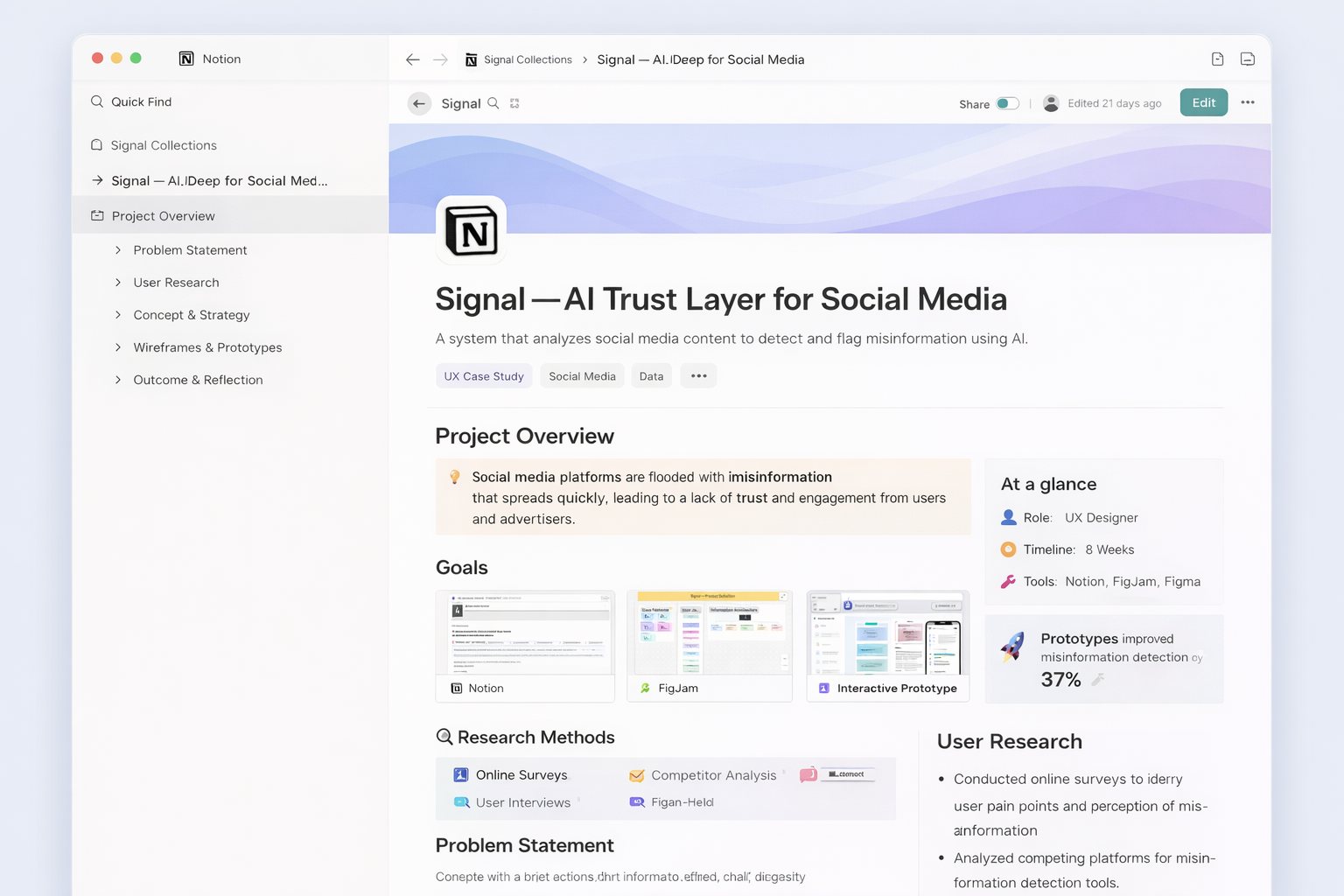 Notion case study overview
